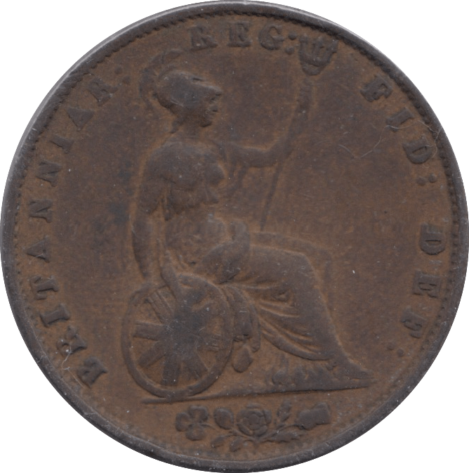 1854 HALFPENNY ( VF ) - Halfpenny - Cambridgeshire Coins