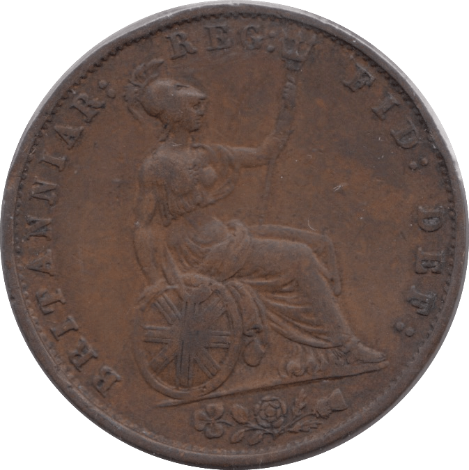 1854 HALFPENNY ( VF ) - Halfpenny - Cambridgeshire Coins