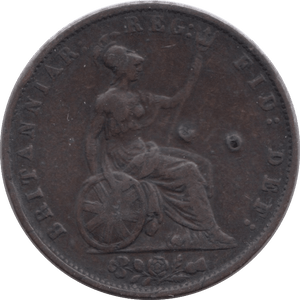 1854 HALFPENNY ( VF ) - Halfpenny - Cambridgeshire Coins