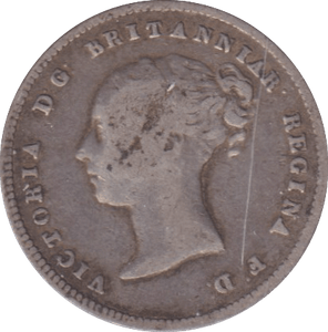 1854 MAUNDY FOURPENCE ( FINE ) - MAUNDY FOURPENCE - Cambridgeshire Coins