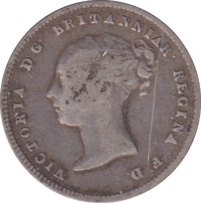 1854 MAUNDY FOURPENCE ( FINE ) - MAUNDY FOURPENCE - Cambridgeshire Coins