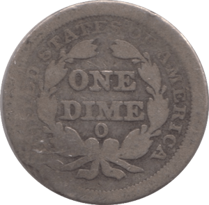 1854 ONE DIME USA - WORLD COINS - Cambridgeshire Coins