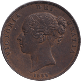 1854 OT PENNY ( AUNC ) - PENNY - Cambridgeshire Coins