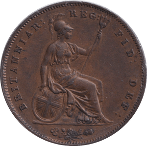 1854 OT PENNY ( AUNC ) - PENNY - Cambridgeshire Coins