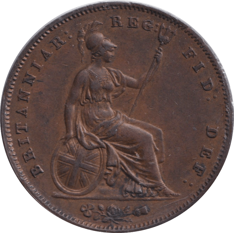 1854 OT PENNY ( AUNC ) - PENNY - Cambridgeshire Coins
