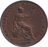 1854 OT PENNY ( AUNC ) - PENNY - Cambridgeshire Coins