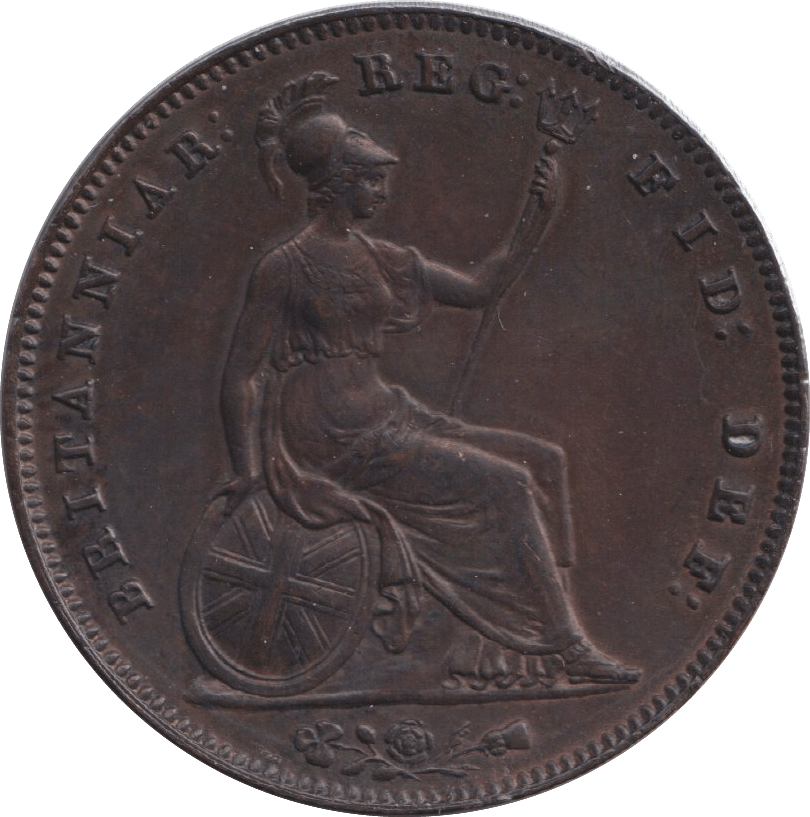 1854 PENNY ( AUNC ) - PENNY - Cambridgeshire Coins