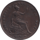 1854 PENNY ( AUNC ) - PENNY - Cambridgeshire Coins