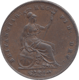 1854 PENNY ( AUNC ) - PENNY - Cambridgeshire Coins
