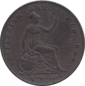 1854 PENNY ( AUNC ) - PENNY - Cambridgeshire Coins