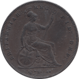 1854 PENNY ( AUNC ) - PENNY - Cambridgeshire Coins