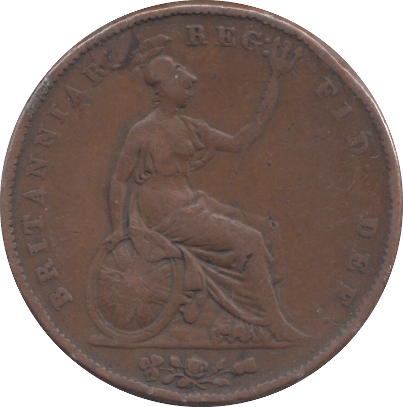 1854 PENNY ( FINE ) - PENNY - Cambridgeshire Coins