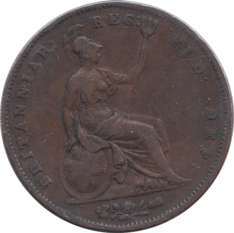 1854 PENNY ( FINE ) - PENNY - Cambridgeshire Coins