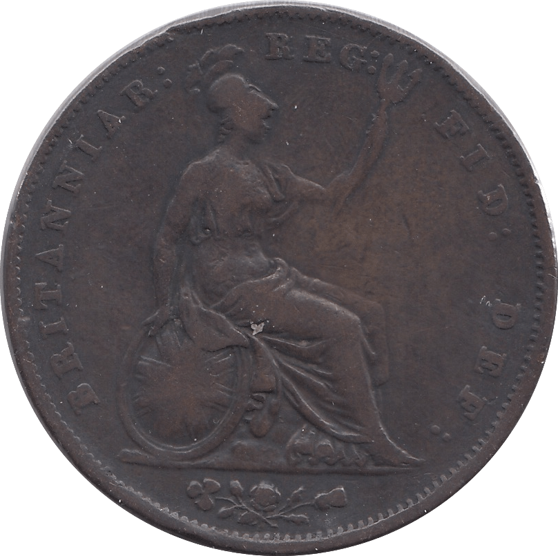 1854 PENNY ( FINE ) - PENNY - Cambridgeshire Coins