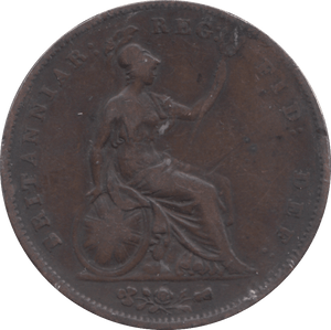 1854 PENNY ( FINE ) - PENNY - Cambridgeshire Coins