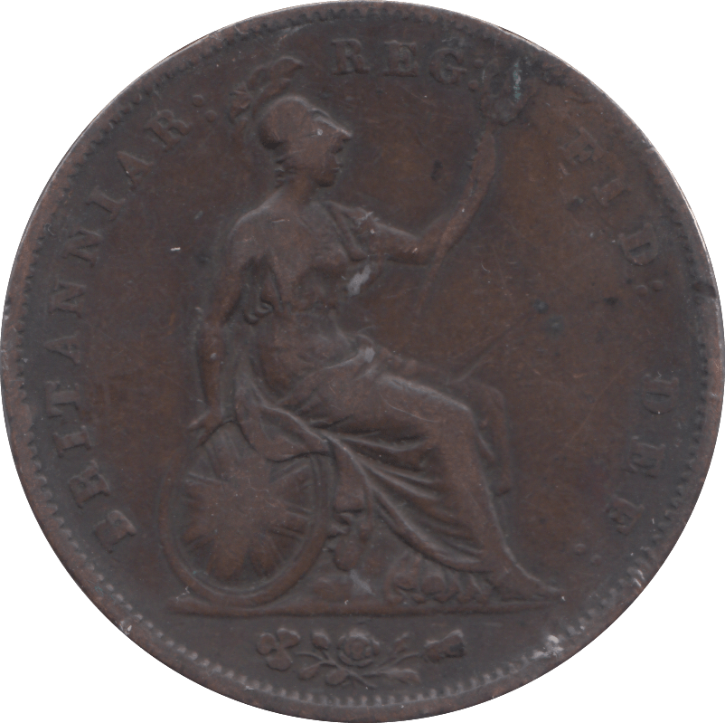 1854 PENNY ( FINE ) - PENNY - Cambridgeshire Coins