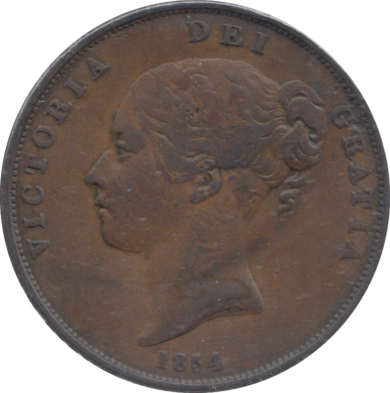 1854 PENNY ( GF ) - PENNY - Cambridgeshire Coins