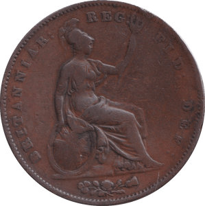 1854 PENNY ( NF ) - PENNY - Cambridgeshire Coins