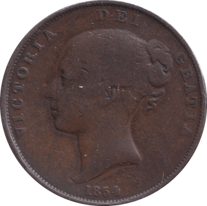 1854 PENNY ( NF ) - PENNY - Cambridgeshire Coins