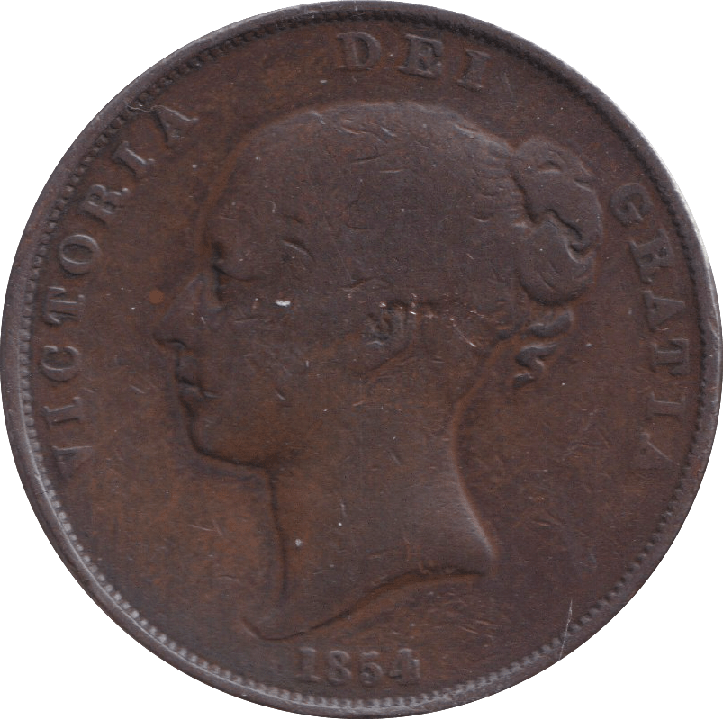 1854 PENNY ( NF ) - PENNY - Cambridgeshire Coins