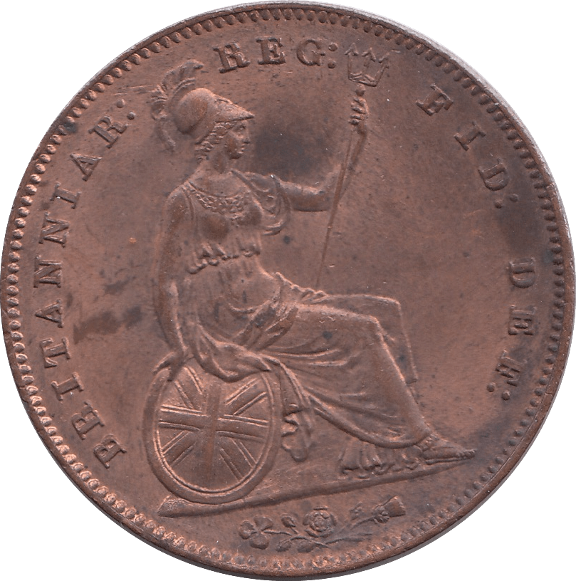 1854 PENNY ( UNC ) - Penny - Cambridgeshire Coins