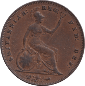 1854 PENNY ( VF ) 6 - PENNY - Cambridgeshire Coins