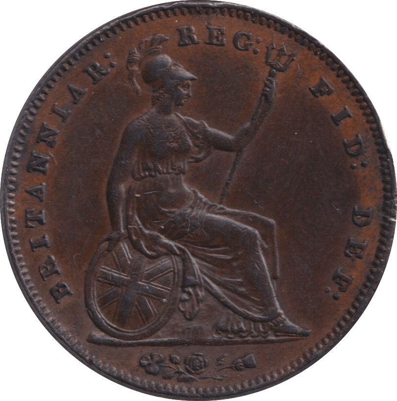 1854 PENNY ( VF ) - PENNY - Cambridgeshire Coins