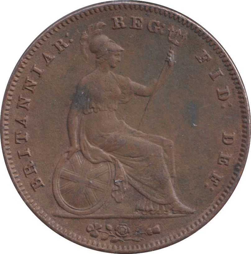 1854 PENNY ( VF ) - PENNY - Cambridgeshire Coins