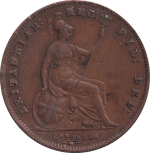 1854 PENNY ( VF ) - PENNY - Cambridgeshire Coins