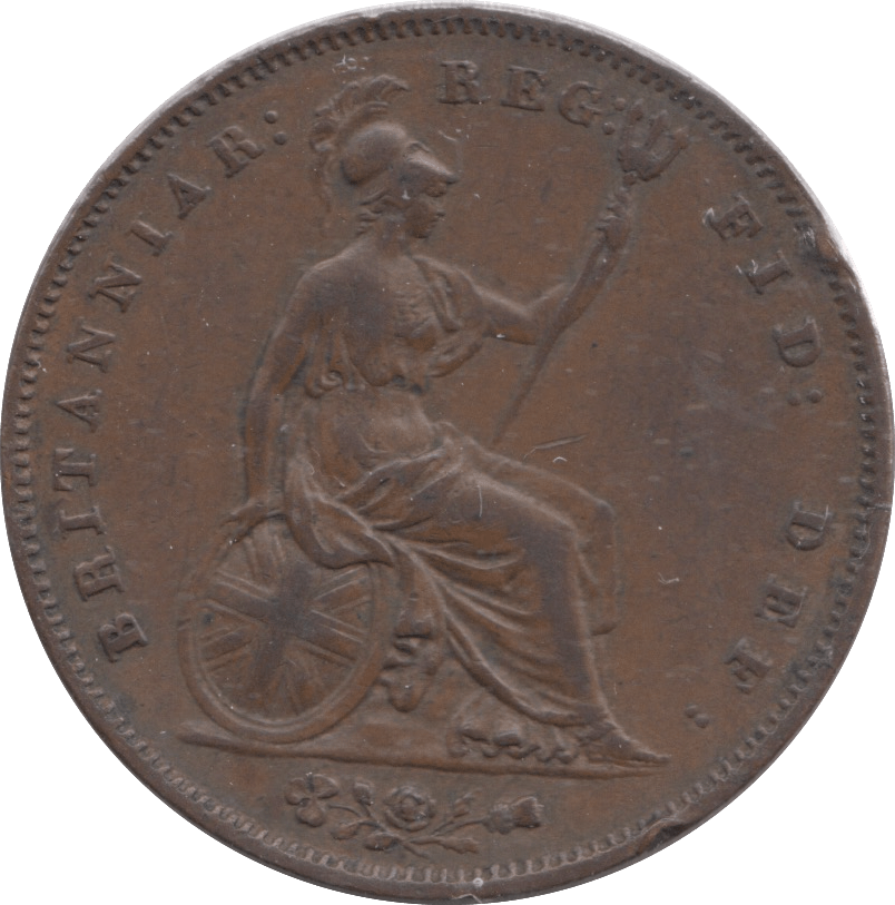 1854 PENNY ( VF ) - PENNY - Cambridgeshire Coins