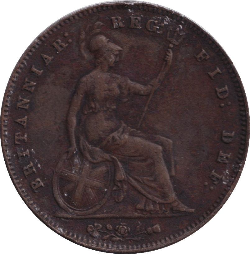 1854 PENNY ( VF ) - PENNY - Cambridgeshire Coins