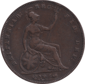 1854 PENNY VICTORIA ( GVF ) - PENNY - Cambridgeshire Coins