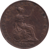 1854 PENNY VICTORIA ( GVF ) - PENNY - Cambridgeshire Coins