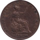 1854 PENNY VICTORIA ( GVF ) - PENNY - Cambridgeshire Coins