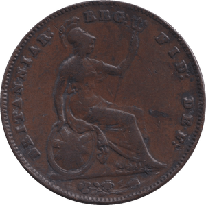 1854 PENNY VICTORIA ( VF ) - PENNY - Cambridgeshire Coins