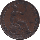 1854 PENNY VICTORIA ( VF ) - PENNY - Cambridgeshire Coins