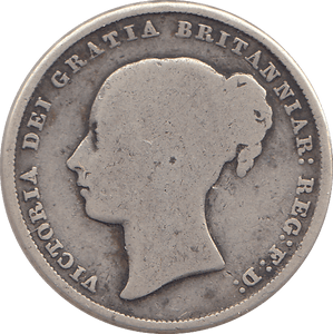 1854 SHILLING ( NF ) - SHILLING - Cambridgeshire Coins