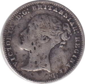 1854 THREEPENCE ( FINE ) - SIXPENCE - Cambridgeshire Coins
