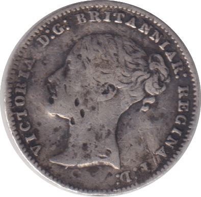 1854 THREEPENCE ( FINE ) - SIXPENCE - Cambridgeshire Coins