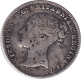 1854 THREEPENCE ( FINE ) - SIXPENCE - Cambridgeshire Coins