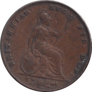 1855 FARTHING ( F ) - FARTHING - Cambridgeshire Coins