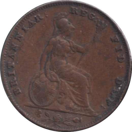 1855 FARTHING ( F ) - FARTHING - Cambridgeshire Coins