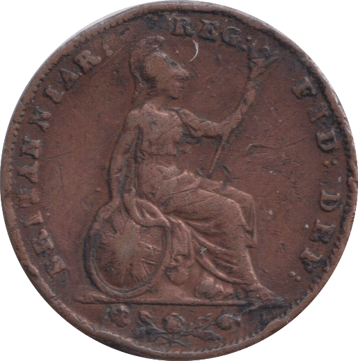 1855 FARTHING ( FINE ) - FARTHING - Cambridgeshire Coins