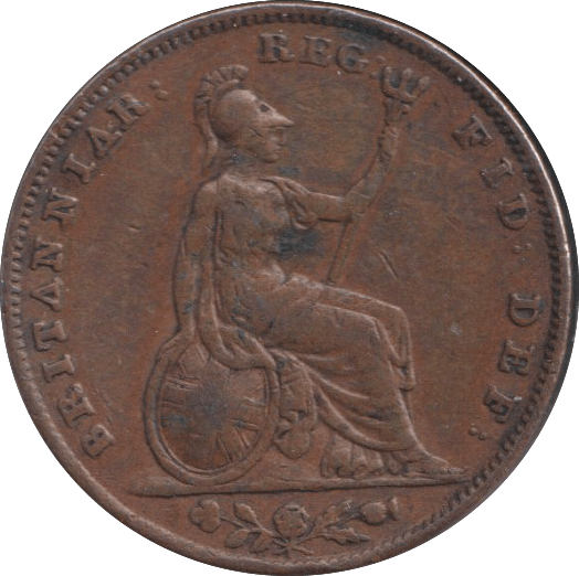 1855 FARTHING ( GF ) - FARTHING - Cambridgeshire Coins
