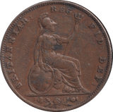 1855 FARTHING ( GF ) - FARTHING - Cambridgeshire Coins