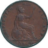 1855 FARTHING ( NF ) - FARTHING - Cambridgeshire Coins
