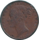 1855 FARTHING ( NF ) - FARTHING - Cambridgeshire Coins