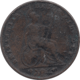 1855 FARTHING ( VF ) - Farthing - Cambridgeshire Coins