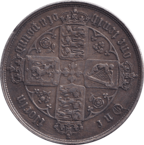 1855 FLORIN ( GVF ) - FLORIN - Cambridgeshire Coins