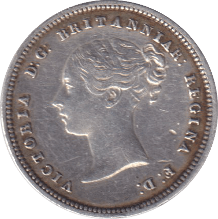 1855 FOUR PENCE ( AUNC ) - WORLD COINS - Cambridgeshire Coins